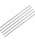 Five Pack 1.2mm Micro Twist Drill Bits Set, Pro Grade High Speed Steel With Straight Shank, Extra Long 65mm Length For Aluminum Alloy