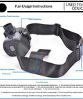 Powered Air Supplied Full Face Respirator With All Day Comfort And Rechargeable Ventilated Long Hose Gas Mask For Paint Spraying And Heavy Duty Chemicals Dust And Pesticide Fumes Anti Fog Safety Mask For Tough Industrial Work fan unit with adjustable strap