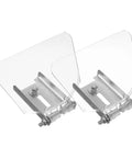 Stainless Steel Bench Guard Set, 20 Pack, Heavy Duty Tough As Nails Impact Resistant Safety Shields for benches and machinery.