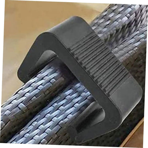10 Pack Garden Furniture Clips For Wicker And Rattan Chairs, Outdoor Sofa Fasteners securing wicker connections