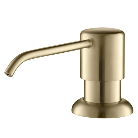 Spot Free Antique Champagne Bronze Kitchen Soap And Lotion Dispenser With Self Priming Pump Model KSD53SFACB close-up