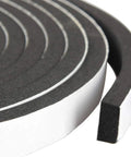 Close-up of 2 Inch Wide Pipe Insulation Wrap 32.8 Ft Outdoor Foam And Foil Self Adhesive Tape showing layered texture.