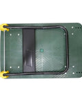 Tough As Nails Foldable Push Cart Dolly features a green anti-skid deck and collapsible frame for easy storage.