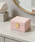 6 Piece Gold Tone Zinc Alloy Toggle Catch Latches For Wooden Boxes Storage And Jewelry Cases Heavy Duty Surface Mount Hardware Solutions on pink box
