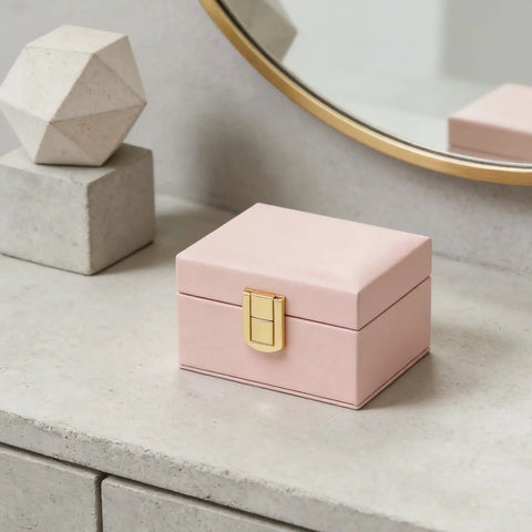 6 Piece Gold Tone Zinc Alloy Toggle Catch Latches For Wooden Boxes Storage And Jewelry Cases Heavy Duty Surface Mount Hardware Solutions on pink box