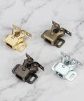 Double Roller Cabinet Latch Set 20 Pack In Coffee Color Made Of Cold Rolled Steel For Pantry, Cupboard, Dresser, Wardrobe, Wine Cabinet