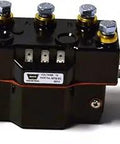 View of Contractor 12V Winch switch component with weather resistant housing, part of Off Road Beast Auto Accessory for towing.