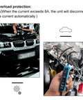 Mechanic using Pro Grade Automotive Circuit Tester With Buzzer Alarm And LED Indicator for short circuit finding in car engine