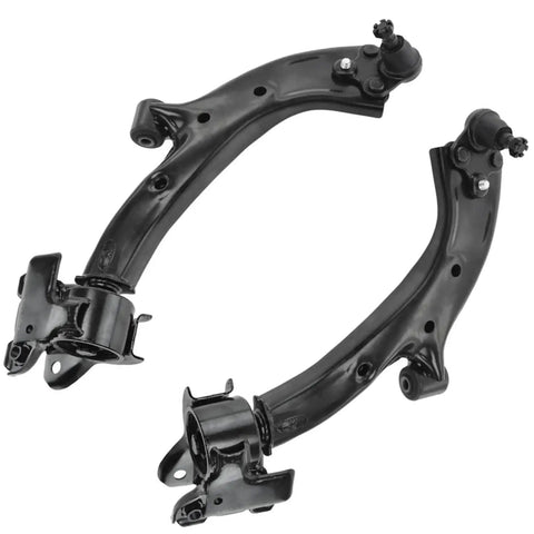 Honda CRV 2007 2011 Front End Kit 12 Piece Complete Suspension Upgrade Including 2 Lower Control Arms With Ball Joints, 4 Inner And Outer Tie Rod Ends, 4 Sway Bar End Links, Rack And Pinion Replacement