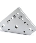 3030 Series Aluminum M12 L Shape Corner Bracket Joint Plate for extrusion connectors, 90x90mm, 15mm thick, rust resistant