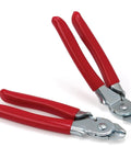 2 Piece Hog Ring Pliers Set With Straight And 45 Degree Tips For No Fuss Hog Ring Fastener Install In Auto Upholstery And Truck Seats Durable Steel Build