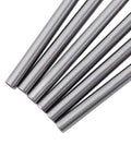 Badass Six Piece Tungsten Carbide Rotary Bit Set, Knuckle Buster Port And Polish Kit For Cylinder Heads, 6Mm Shank Aluminum Milling Burrs That Crush Steel Fast with shiny metal shafts.