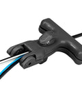 Pro Grade Fiber Optic Cable Stripper Tool For Loose Tubes And Outdoor Drop Cables, Horizontal Cut And Longitudinal Slit, Adjustable Blade Depth For Clean, Damage Free Outer Sheath Removal On 2mm To 3mm Indoor Cables on black plastic cable