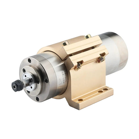 Heavy Duty CNC Router Spindle Clamp Bracket 65Mm 80Mm Frame Offering Straight Up 50Mm 63Mm Dual Hole Layout two-bolt design