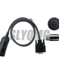Pro Grade Service Advisor EDL Dealer Diagnostic Adapter For Construction, Agricultural And Forestry Equipment With EDL V3 And V5.3 Bluetooth, SSD, Software 5.3, And DTAC Support showing diagnostic cable and connectors