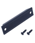 Aluminum Alloy Window Sash Lift Handle Set Black 2 Pieces for Sliding Windows and Drawer Push Pull Hardware, screws included