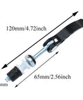 Durable Aluminum Alloy Bike Seat Clamp Quick Release Clip Bar Bolt M6x65 For Road And Mountain Bikes Reliable Clamp