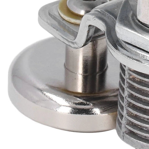 Close-up of Premium Magnetic Welding Ground Clamp With Mighty 40Kg Suction Power showing durable metal construction and strong grip.