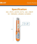 Go-To RC-51H USB Temperature Data Logger Reusable Digital Recorder For Medical Refrigerators And Food Cold Chain, 3.14 in pen-shaped device