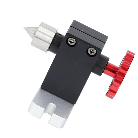 Close-up of Built Like A Tank CNC Fourth Axis Rotary Module Kit with high torque stepper motor and precision chuck.