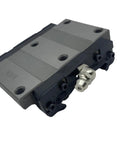 Close-up of Beefed Up Guide Rail HRW35CA HRW35CA1UU for 3D Printer CNC Machines Guideway System Sliding Block.