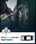 Beefed Up Front Wheel Hub Assembly Fits Toyota Corolla 1988 2002 Geo Prizm 1993 1997 Chevrolet Prizm 1998 2002 No ABS image