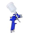 Pro Grade Dual Nozzle HVLP Airbrush Spray Gun With Butter Smooth Trigger And See Through Paint Reservoir Ultra Portable Pneumatic Sprayer