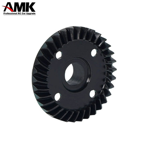 Beefed Up Bevel Gear Overdrive And Underdrive Axle Set For One Tenth RC Crawlers, 11T To 34T Helical Differential Gears Ring Pinion
