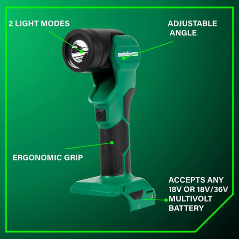 All-In-One 18V MultiVolt Cordless Drill, Impact Driver, Reciprocating Saw, And Torchlight 4-Piece Combo Kit Torchlight with ergonomic grip