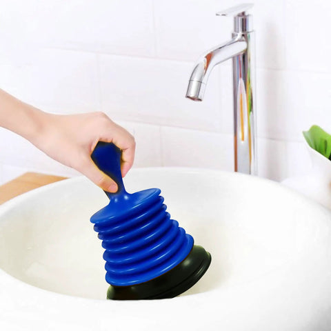 Compact Mini Sink Plunger For Kitchen And Bathroom Drains With Ergonomic Non Slip Handle Space Saving Design Powerful Suction Universal Fit For Home Or Commercial Use Yellow 2 Pack For Easy Clog Removal