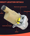 Heavy Duty Electric Servo Power Steering Pump For Volvo C30 C70 S40 V50 2004 To 2013 showing electronic control unit and pump body.
