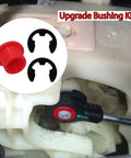 Upgraded Shifter Cable Bushing Kit For Toyota Sienna And Nissan Altima Replaces 33820-08020 33820-02131 with red bushing