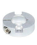 Super Tough Aluminum Alloy Shaft Collar Double Hole Stop Ring For Machinery Set Screw Single Split Clamp Superior Holding Power Industrial Spacer Positioner With Anodized Finish For Maintenance Dead Accurate Alignment Factory Line Production, aluminum shaft collar with set screw