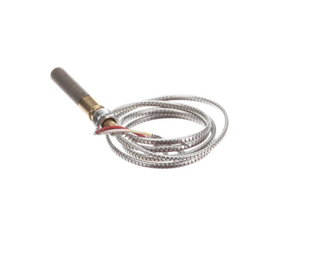 Thermopile Generator With Adapter 807-3485 OEM Replacement Part for commercial fryers, silver color, coiled wiring section visible
