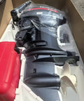 40 HP 2 Stroke Outboard Motor With Electric Start And Hydraulic Lift Reliable Marine Engine in packaging