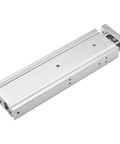 Dual Aluminum Air Cylinder CXSM 20mm 150mm with Guide Rod Plate, Double Rod Guided Pneumatic, 20mm Bore, 150mm Stroke, Side View