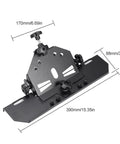 45 Degree Tile Chamfering Attachment for Angle Grinder Aluminum Alloy Frame Beveled Tile Cutter Miter Seat Chamfer Tool Easy Home DIY Grinder Accessory for Precise Bevels, 390mm base