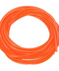 5mm Diameter Polyurethane Round Belt, 3 Meters Long Orange Smooth Surface Drive Belt For Transmission Systems