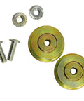 Pro And Max Cut Off Flange Track Bearing Kit Replacement Set with rollers, screws, and lock nuts for cut off tools OEM compatible