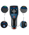 Pro Level Stud Finder And Wall Scanner Boasting Dead On Metal Scanning displays its intuitive screen and control panel for precise detection.