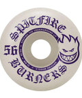 Burners 99A 56mm skateboard wheels white purple dope high performance urethane for smooth grinds and quick slides durable grip