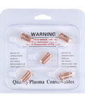 Ten Piece Plasma Cutter Torch Consumables Kit Includes Five Electrodes And Five Nozzle Tips For Pro Grade Metal Cutting Copper Construction