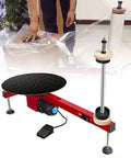 Electric Stretch Film Wrapping Machine Dispenser For Pallet Packing with turntable 40cm diameter, easy load feature