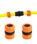 Two Pack Garden Hose Tap Connector Kit Easy Install For Outdoor Faucets Quick Connect Fittings And Hose End Repair Joint