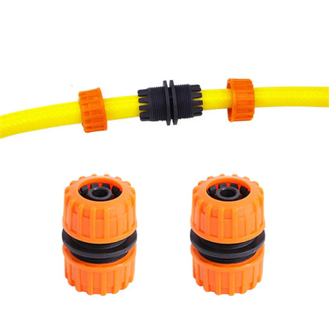 Two Pack Garden Hose Tap Connector Kit Easy Install For Outdoor Faucets Quick Connect Fittings And Hose End Repair Joint