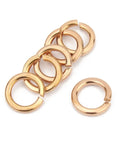 Red Copper Spring Lock Washers 10 Pack For M3 To M20 Elastic Gaskets Prevent Loosening From Vibration Easy Install