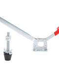 Heavy Duty Cast Iron And Alloy Steel Welding Toggle Clamp With Dang Solid 250kg Holding Power And 165mm Extended Lever for precise assembly.