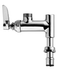 Easy Install Add On Faucet With Brushed Nickel Finish No Fuss, Three Eighths Inch NPT Female Outlet, Quarter Turn Eterna Cartridge.