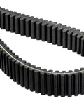 Beefy CVT Drive Belt For UTV Yamaha Wolverine RMAX Aramid Fiber Cord Replacement With Stronger Power Transfer And Smoother Engagement Built Tough For Rugged High Performance Rides, black toothed belt