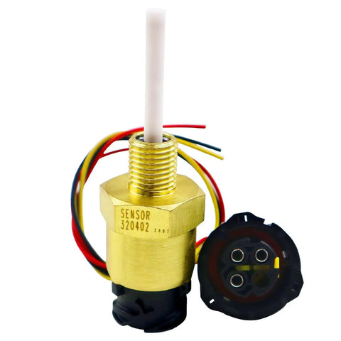 320402 Level Monitoring Sensor Direct Replacement For Bedia Heavy Duty CLS40 CLS45 shown with wiring and connector